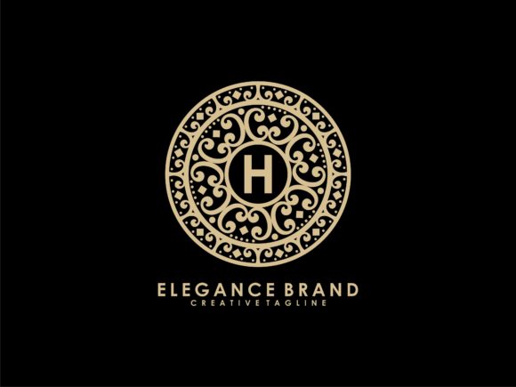 An Initial H Ornament Badge Vector Logo as a Strategic Asset for Your Brand Identity
