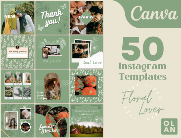 Elevating Your Visual Narrative: The Strategic Power of a Floral Canva Template