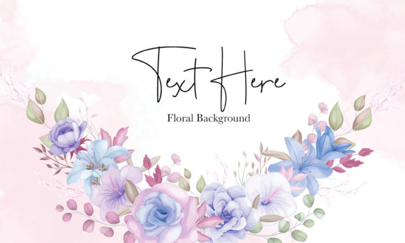 Enhancing Your Designs with a Purple Floral Background
