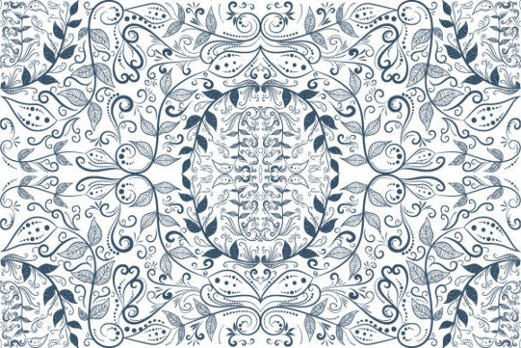 Floral Abstract Patterns for Creative Design