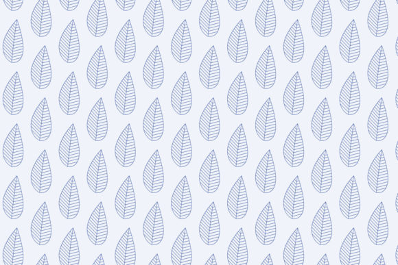 Floral Leaf Pattern Design Background