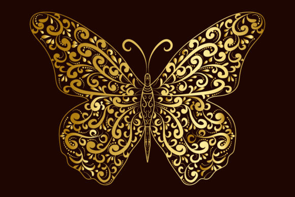 Gold Butterfly Art Design: The Elegance of Nature in Handcrafted Luxury