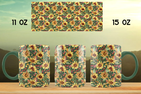Mastering Mug Sublimation with Sunflower Mug Sublimation Design Floral