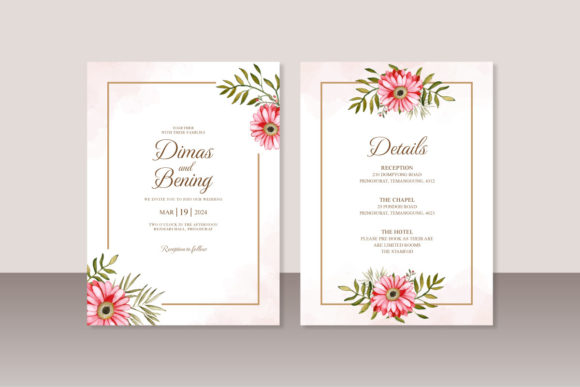 Minimalist Wedding Invitation Floral: A Guide to Hand-Painted Elegance