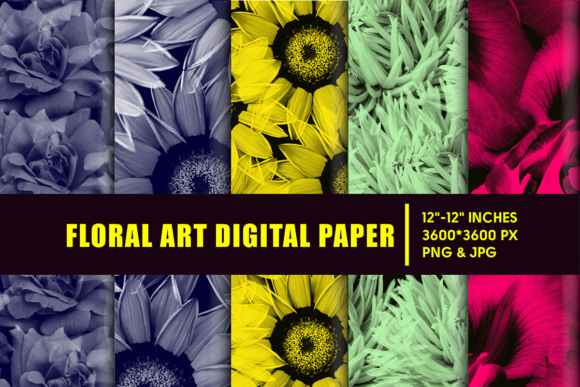 The Appeal and Utility of Floral Art Digital Paper for Creative Projects