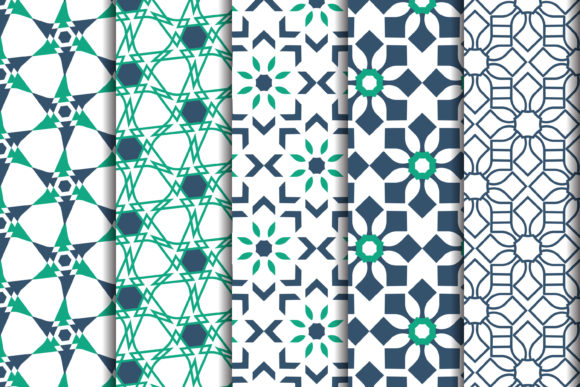 The Art of Elegance: Your Essential Arabic Luxurious Pattern Design Set