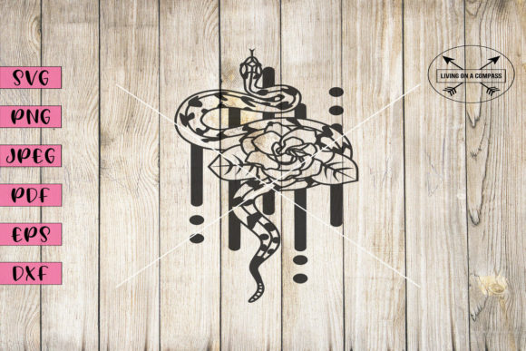 The Creative Power of Floral Snake Clipart: A Multi-Format Digital Asset