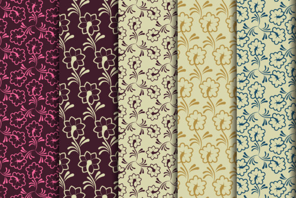 The Practical Power of a Collection of Seamless Floral Patterns