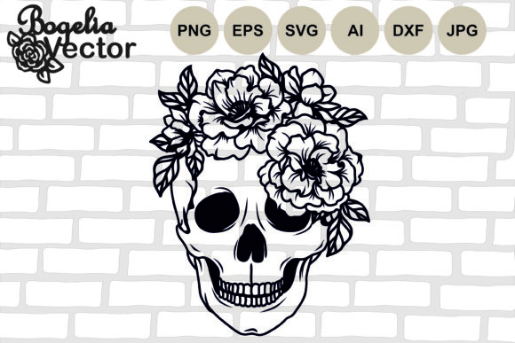 The Skull Flower Crown: A Versatile Symbol of Dark Elegance