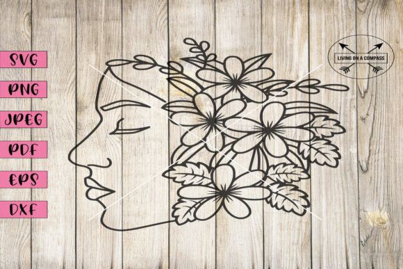 The Strategic Art of Floral Woman Clipart: Intentional Design for Creative Goals