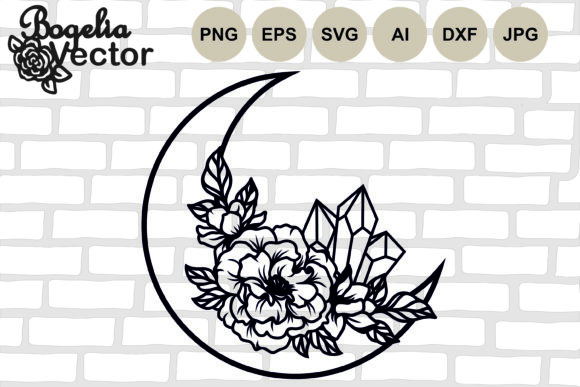 Unlocking Creativity: The Practical Magic of the Mystical Moon Crystal Cut File
